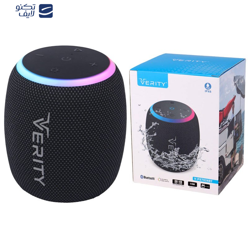 اسپیکر قابل حمل وریتی مدل PS 7026BT اسپیکر قابل حمل وریتی مدل PS 7026BT