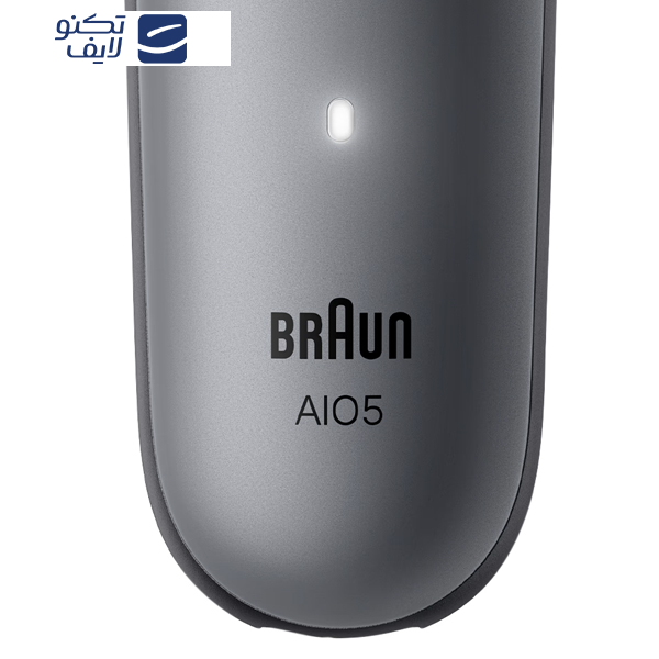 ماشین اصلاح موی صورت شارژی براون مدل AIO5520 ماشین اصلاح موی صورت شارژی براون مدل AIO5520