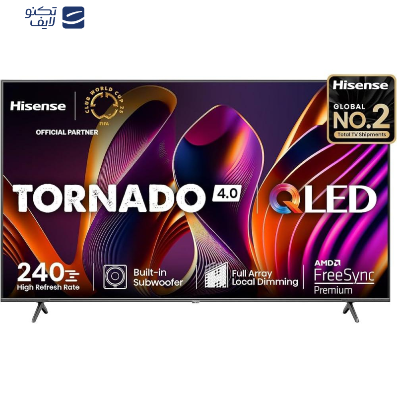 تلویزیون 55 اینچ کیو ال ای دی هوشمند هایسنس مدل QA55Q7FSHICHD تلویزیون 55 اینچ کیو ال ای دی هوشمند هایسنس مدل QA55Q7FSHICHD