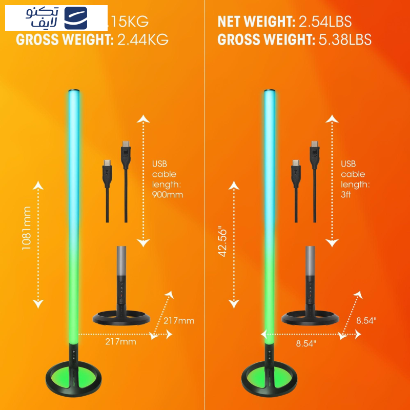 رقص نور جی بی ال مدل  Partylight stick JBL