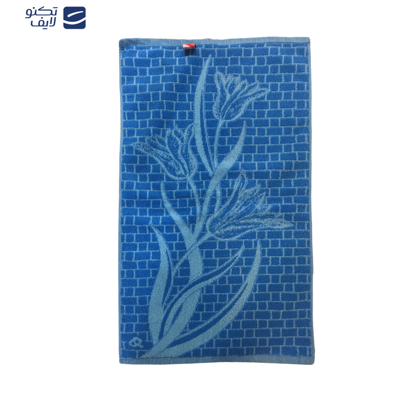 حوله دستی حوله هنر مدل گل ارکیده سایز 75x42 سانتی متر حوله دستی حوله هنر مدل گل ارکیده سایز 75x42 سانتی متر