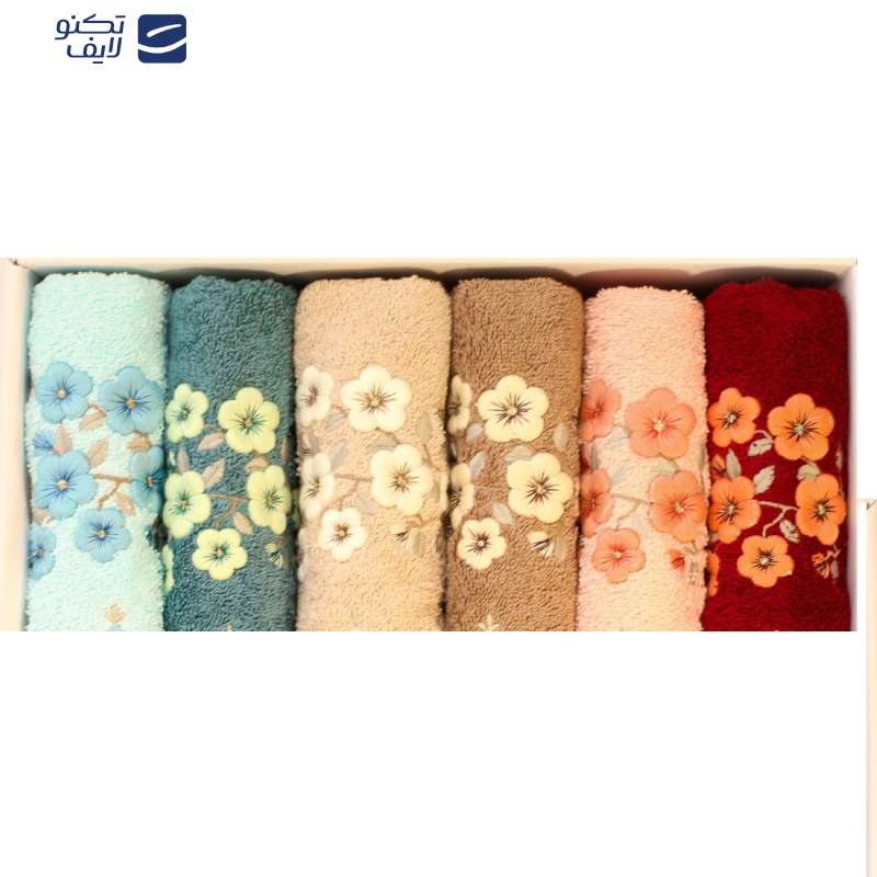 حوله دستی بهبافت آذر مدل آروین 1408 سایز 40x75 سانتی متر حوله دستی بهبافت آذر مدل آروین 1408 سایز 40x75 سانتی متر
