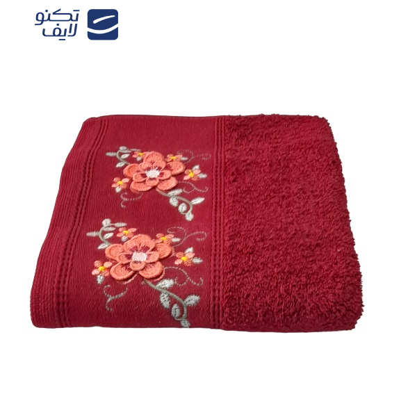 حوله دستی بهبافت آذر مدل الین 1405 سایز 40x75 سانتی متر حوله دستی بهبافت آذر مدل الین 1405 سایز 40x75 سانتی متر