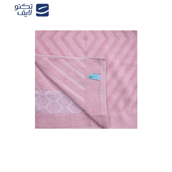 حوله دستی گلزار مدل گل سایز 40x70سانتی متر حوله دستی گلزار مدل گل سایز 40x70سانتی متر