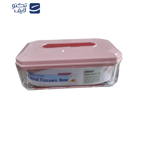 جعبه دستمال کاغذی مدل دلسا کد 02