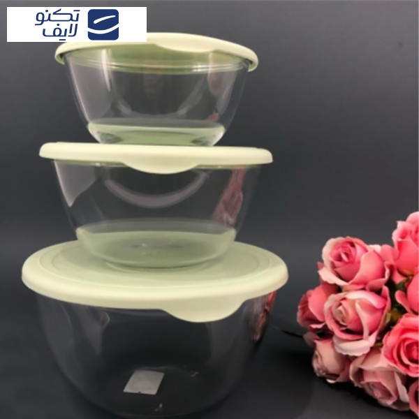 ظرف نگهدارنده شیشه و بلور اصفهان مدل رز کد 941 مجموعه 3 عددی ظرف نگهدارنده شیشه و بلور اصفهان مدل رز کد 941 مجموعه 3 عددی