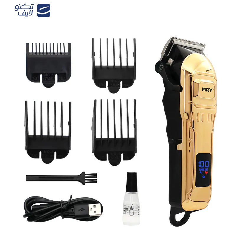 ماشین اصلاح موی سر و صورت شارژی ام آر وای مدل QR-809C ماشین اصلاح موی سر و صورت شارژی ام آر وای مدل QR-809C