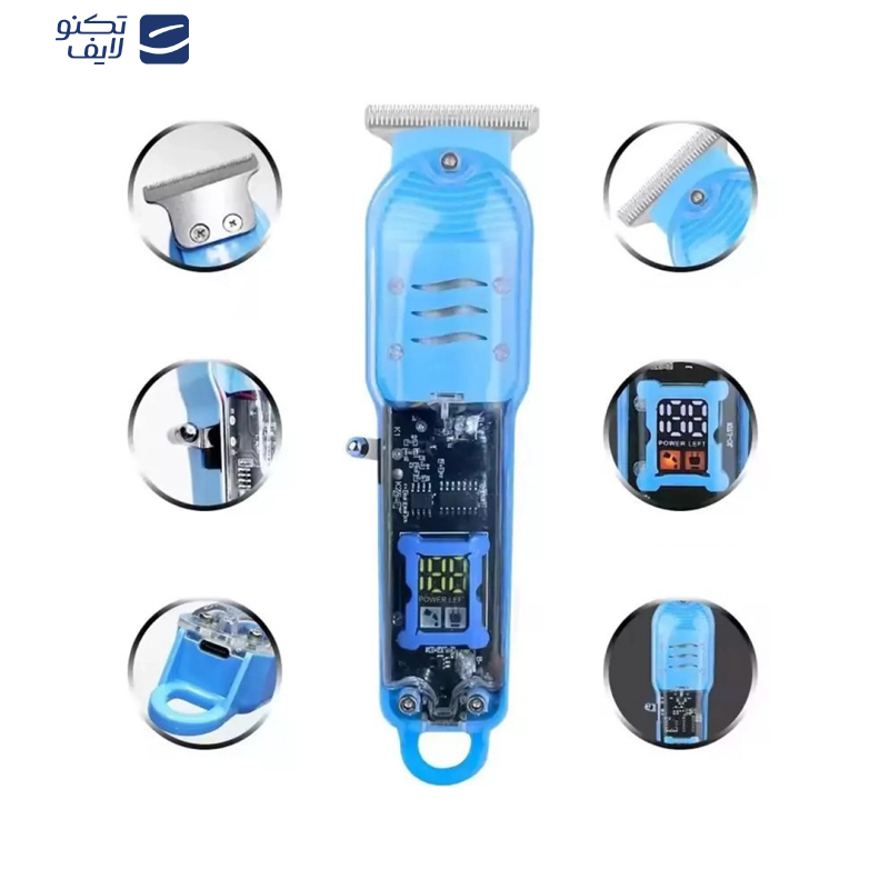 ماشین اصلاح موی سر و صورت شارژی مدل GYT-999 ماشین اصلاح موی سر و صورت شارژی مدل GYT-999