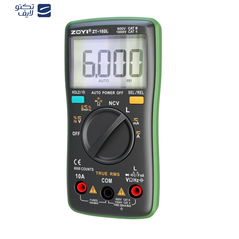 ال سی آر متر و مولتی متر زویی مدل ZT-102L ال سی آر متر و مولتی متر زویی مدل ZT-102L