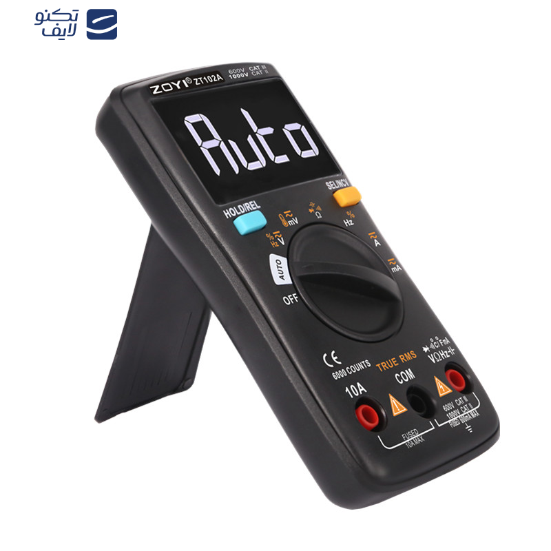مولتی متر دیجیتال زویی مدل ZT102A مولتی متر دیجیتال زویی مدل ZT102A
