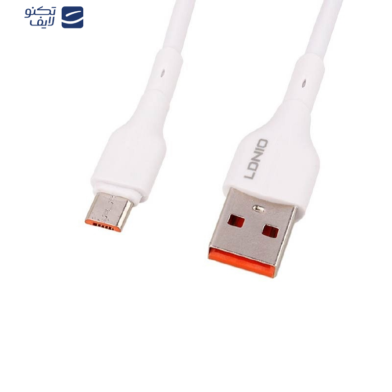 کابل تبدیل USB به microUSB الدینیو مدل LS841 طول 1 متر کابل تبدیل USB به microUSB الدینیو مدل LS841 طول 1 متر