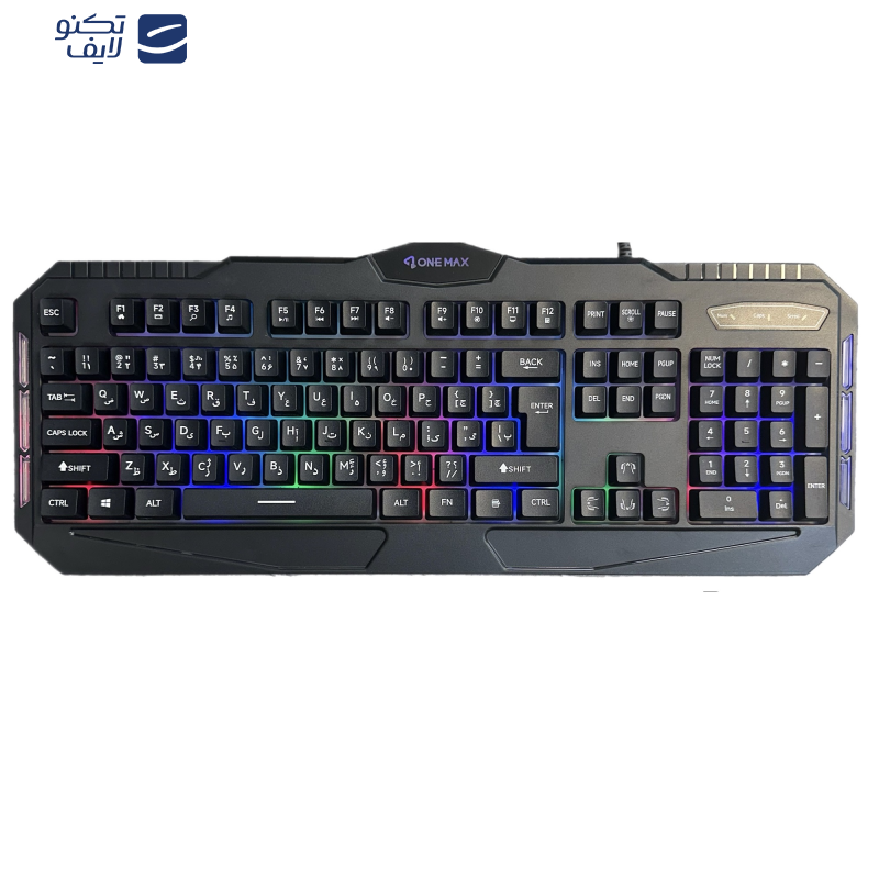 کیبورد گیمینگ وان مکس مدل om-g5400 کیبورد گیمینگ وان مکس مدل om-g5400