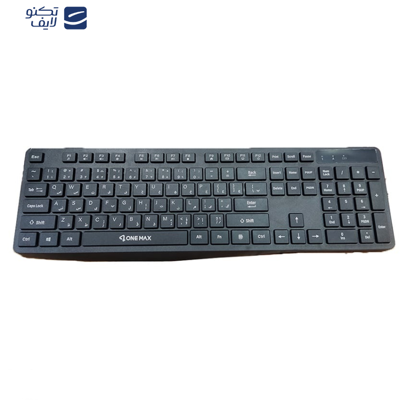 کیبورد و ماوس بی سیم وان مکس مدلOM-4300W کیبورد و ماوس بی سیم وان مکس مدلOM-4300W