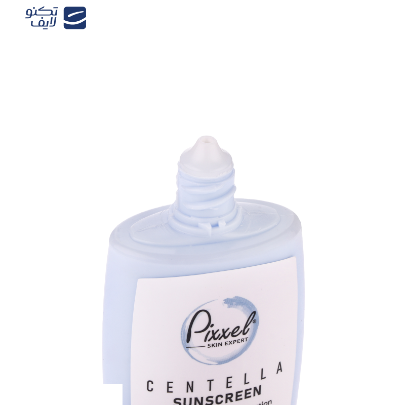 کرم ضد آفتاب بیرنگ پیکسل SPF 50 مدل Centella محافظ UVA ،UVB، ++++PA مناسب برای انواع پوست حجم 50 میلیلیتر کرم ضد آفتاب بیرنگ پیکسل SPF 50 مدل Centella محافظ UVA ،UVB، ++++PA مناسب برای انواع پوست حجم 50 میلیلیتر