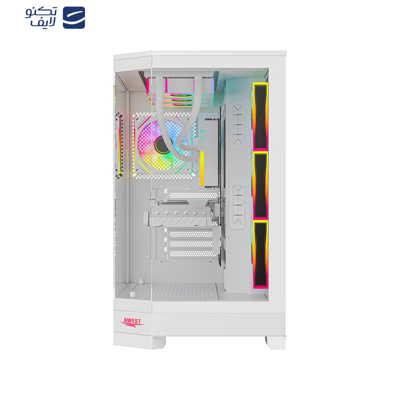کیس کامپیوتر گیمینگ اوست مدل GT-AQ1-MW کیس کامپیوتر گیمینگ اوست مدل GT-AQ1-MW