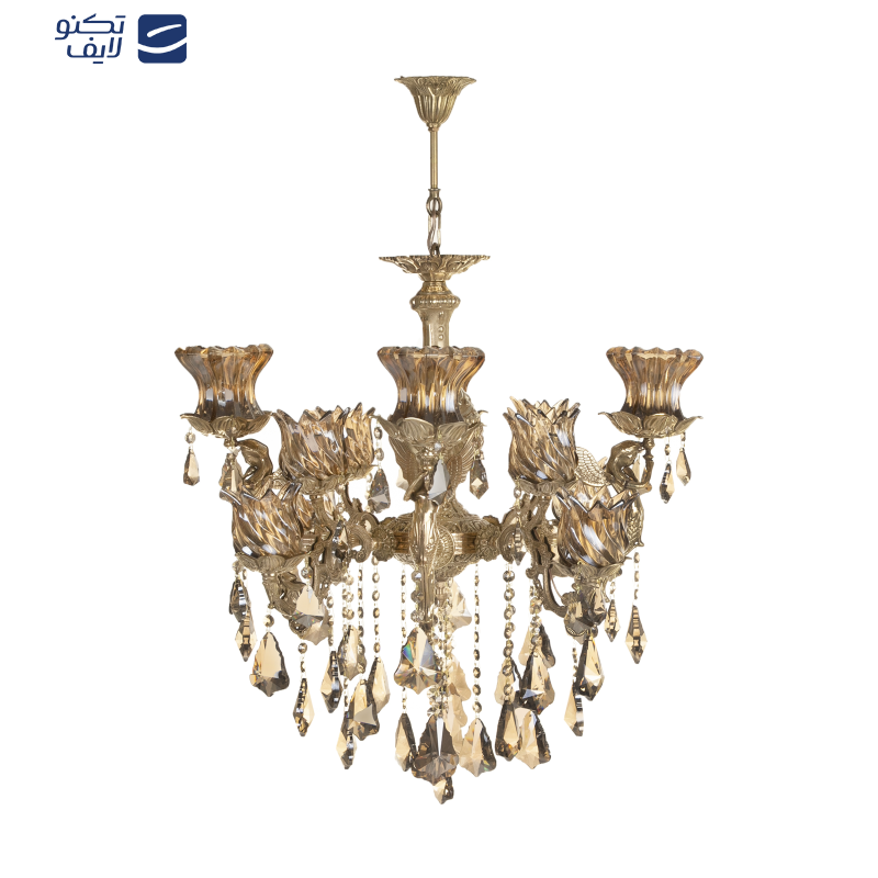 لوستر 12 شعله شاهان تک کد B/8030 لوستر 12 شعله شاهان تک کد B/8030