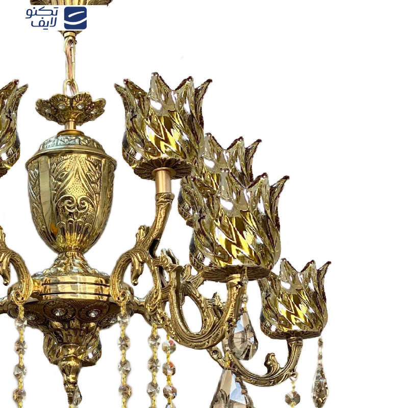 لوستر 10 شعله کد 7040 لوستر 10 شعله کد 7040