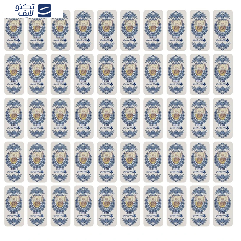 طلا گرمی 18 عیار زر پایتخت مدل ZP50.50 بسته 50 عددی