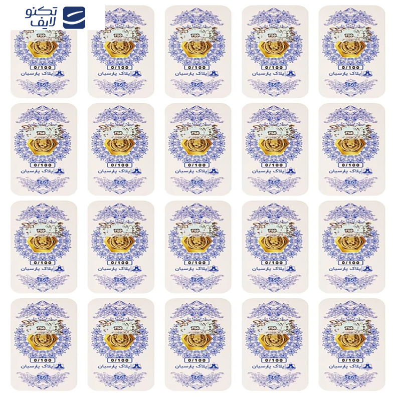 طلا گرمی 18 عیار زر پایتخت مدل ZP100.20 بسته 20عددی