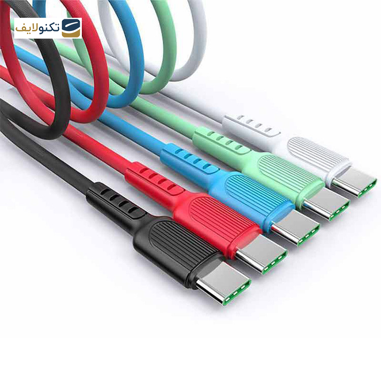کابل تبدیل USB به USB-C پرووان مدل PCC290 طول 1 متر کابل تبدیل USB به USB-C پرووان مدل PCC290 طول 1 متر