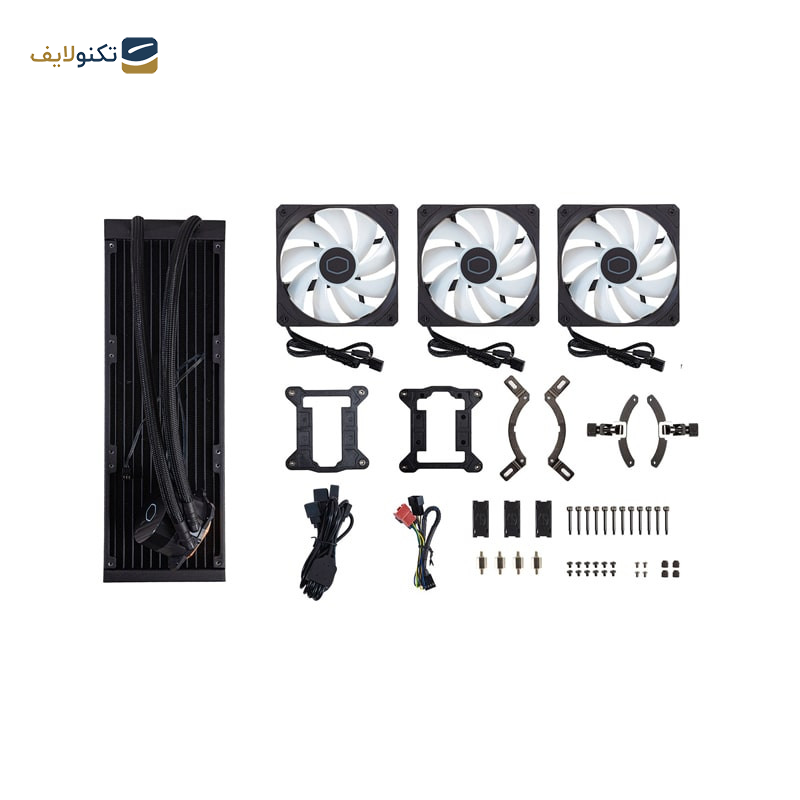 سیستم خنک کننده آبی کولر مستر مدل 360L CORE ARGB سیستم خنک کننده آبی کولر مستر مدل 360L CORE ARGB