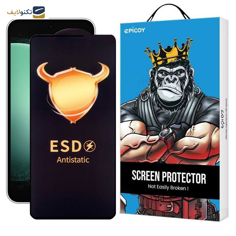 محافظ صفحه نمایش اپیکوی مدل Golden ESD مناسب برای گوشی موبایل سامسونگ Galaxy S23 FE/ A54 محافظ صفحه نمایش اپیکوی مدل Golden ESD مناسب برای گوشی موبایل سامسونگ Galaxy S23 FE/ A54