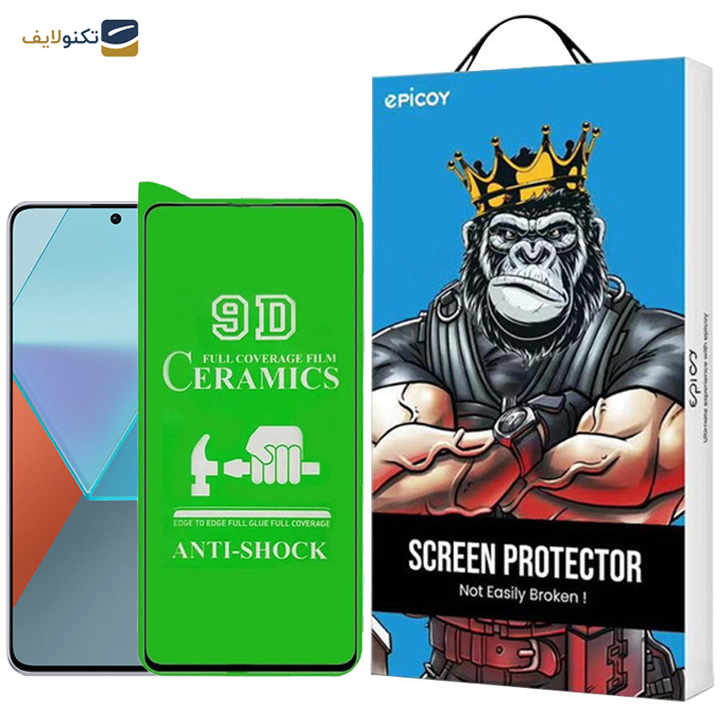 محافظ صفحه نمایش سرامیکی اپیکوی مدل Unbreakable مناسب برای گوشی موبایل شیائومی Redmi Note 13 Pro 4G/5G /Note 13 4G/5G /Note 13R Pro
