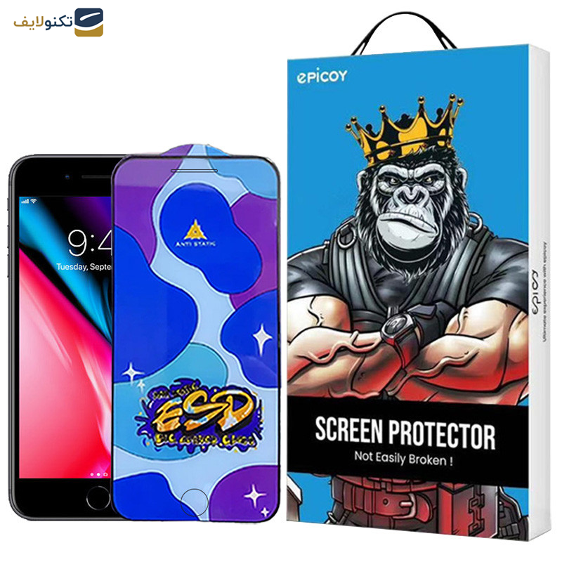 محافظ صفحه نمایش اپیکوی مدل Star ESD مناسب برای گوشی موبایل اپل iPhone 8 Plus/7 Plus/6 Plus/6s Plus