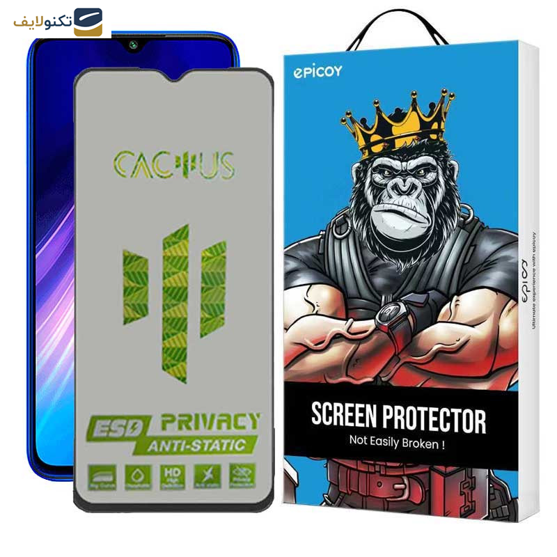 محافظ صفحه نمایش حریم شخصی اپیکوی مدل Cactus-ESD-Privacy مناسب برای گوشی موبایل شیائومی Redmi Note 8 محافظ صفحه نمایش حریم شخصی اپیکوی مدل Cactus-ESD-Privacy مناسب برای گوشی موبایل شیائومی Redmi Note 8