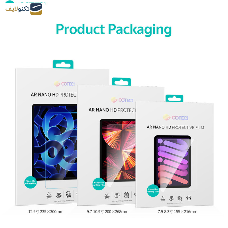 محافظ صفحه نمایش کوتتسی مدل 65018 مناسب برای تبلت اپل 10.9 اینچ iPad 10 (2022) محافظ صفحه نمایش کوتتسی مدل 65018 مناسب برای تبلت اپل 10.9 اینچ iPad 10 (2022)