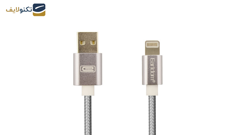 کابل تبدیل USB به لایتنینگ ارلدام مدل ET-011I طول 3 متر