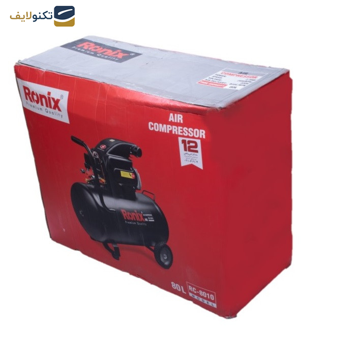 کمپرسور هوا رونیکس مدل RC-8010 کمپرسور هوا رونیکس مدل RC-8010