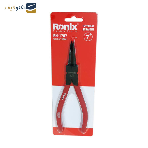 انبر خارجمع کن رونیکس کد RON-1707 سایز 7 اینچ انبر خارجمع کن رونیکس کد RON-1707 سایز 7 اینچ