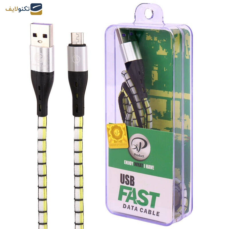 کابل تبدیل USB به micro-USB ایکس پی پرو داکت مدل C214 طول 1 متر