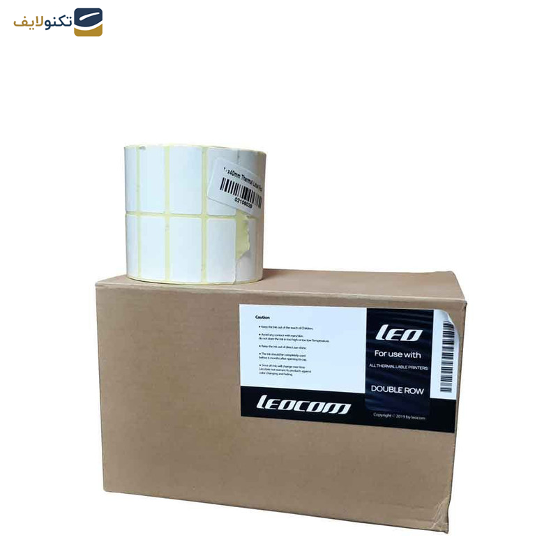برچسب پرینتر لیبل زن لیوکام مدل 25X50 برچسب پرینتر لیبل زن لیوکام مدل 25X50