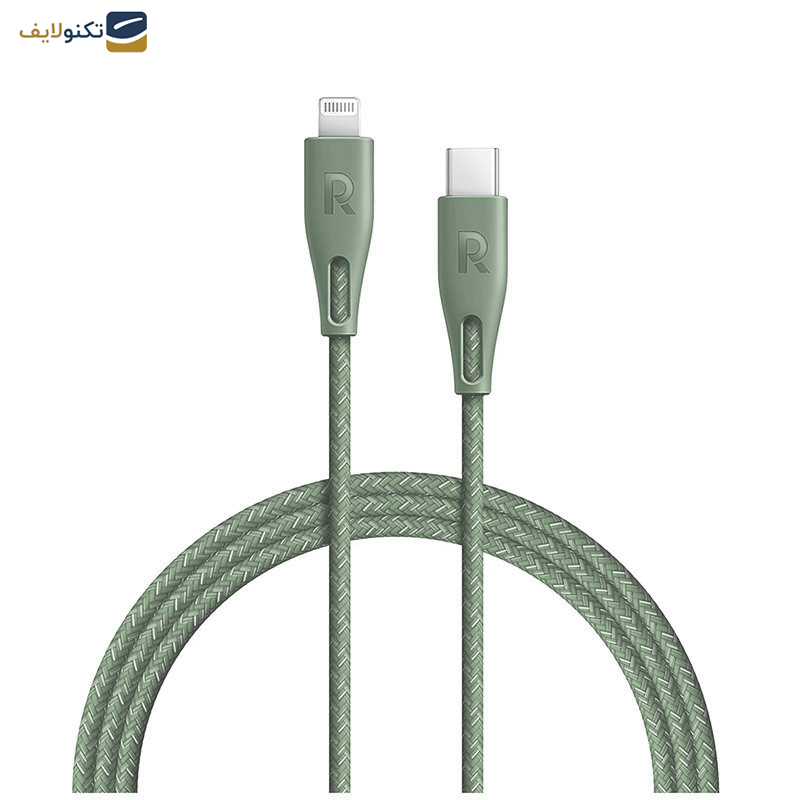 کابل تبدیل USB-C به لایتنینگ راوپاور مدل RP-CB1017 طول 1.2 متر کابل تبدیل USB-C به لایتنینگ راوپاور مدل RP-CB1017 طول 1.2 متر