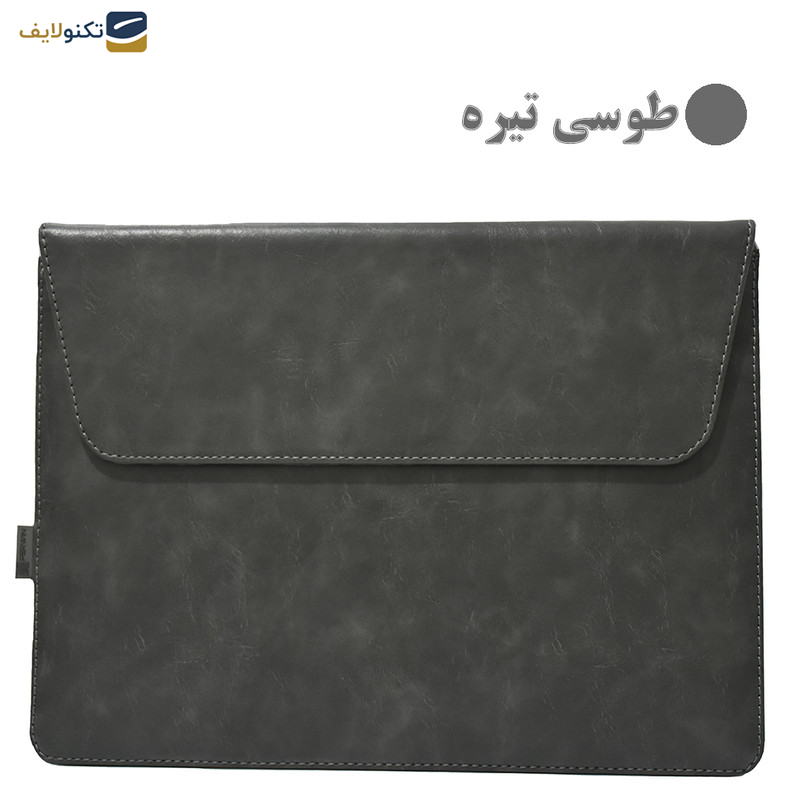 کاور لپتاپ پروین مدل LC-23 مناسب برای مک بوک 14 اینچی به همراه کیف لوازم جانبی کاور لپتاپ پروین مدل LC-23 مناسب برای مک بوک 14 اینچی به همراه کیف لوازم جانبی
