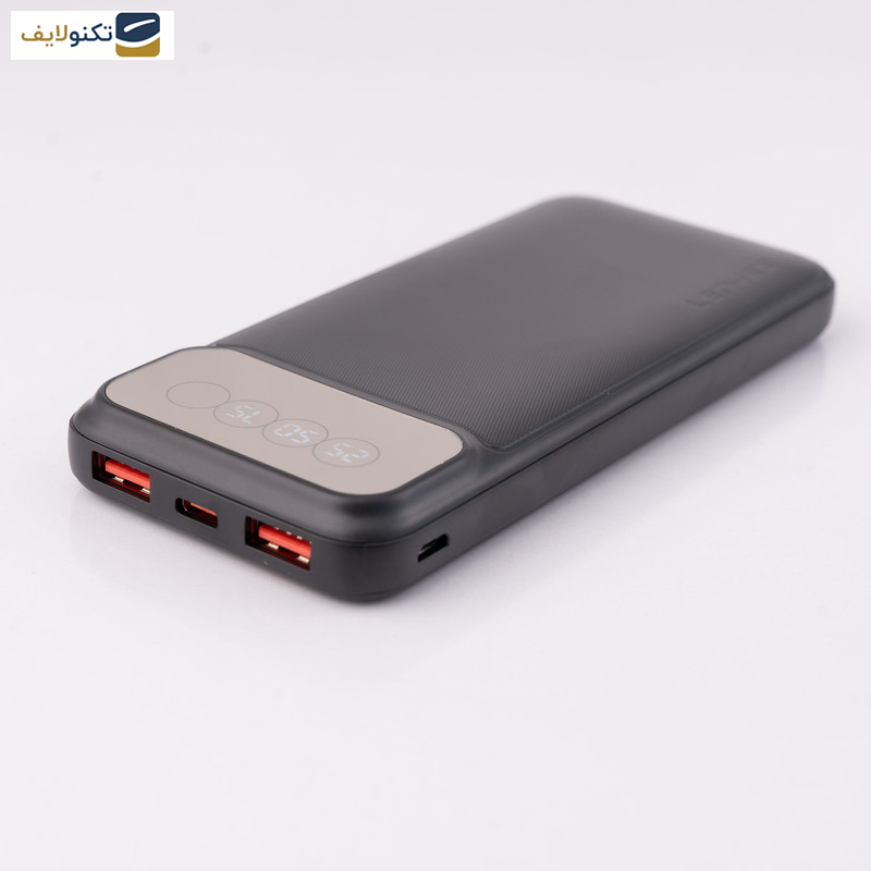 پاوربانک لنیز مدل PX134D ظرفیت 10000 میلیآمپر ساعت پاوربانک لنیز مدل PX134D ظرفیت 10000 میلیآمپر ساعت