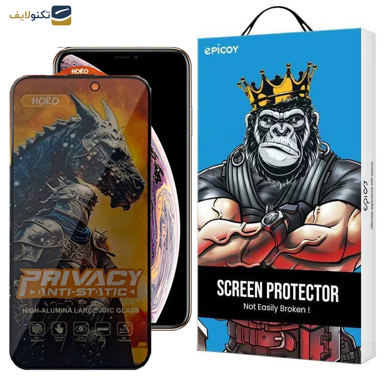 محافظ صفحه نمایش اپیکوی مدل Knight Privacy مناسب برای گوشی موبایل اپل iPhone XS Max/ 11 Pro Max محافظ صفحه نمایش اپیکوی مدل Knight Privacy مناسب برای گوشی موبایل اپل iPhone XS Max/ 11 Pro Max