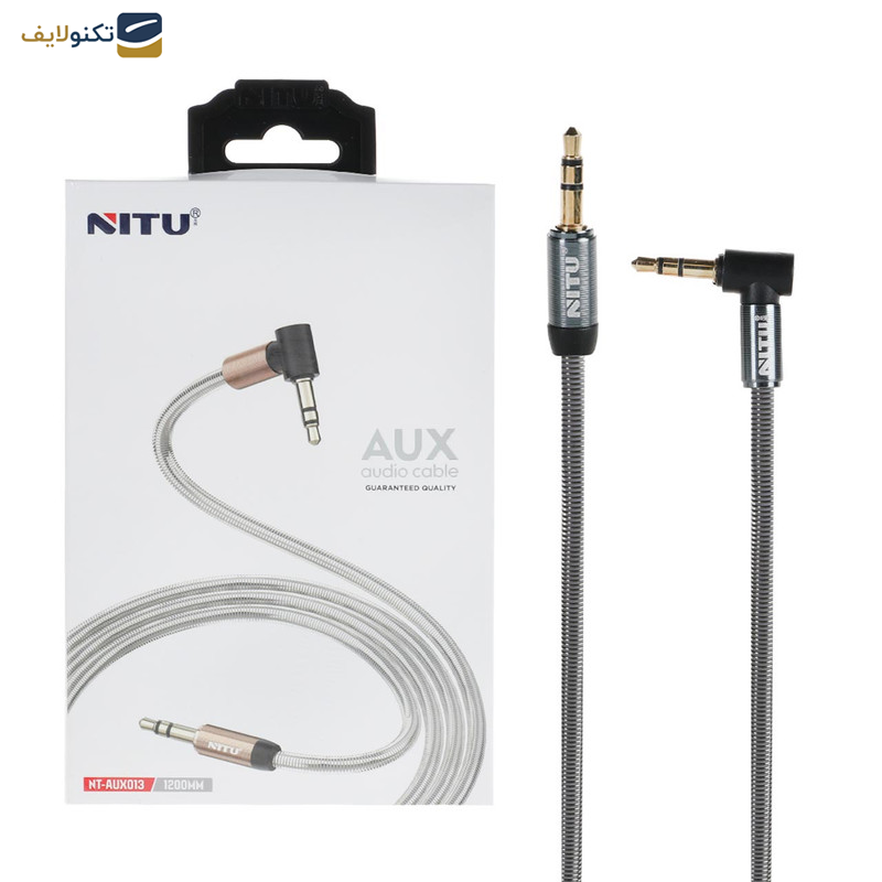 کابل AUX نیتو مدل AUX CABLE AUX013 طول 1.2 متر کابل AUX نیتو مدل AUX CABLE AUX013 طول 1.2 متر