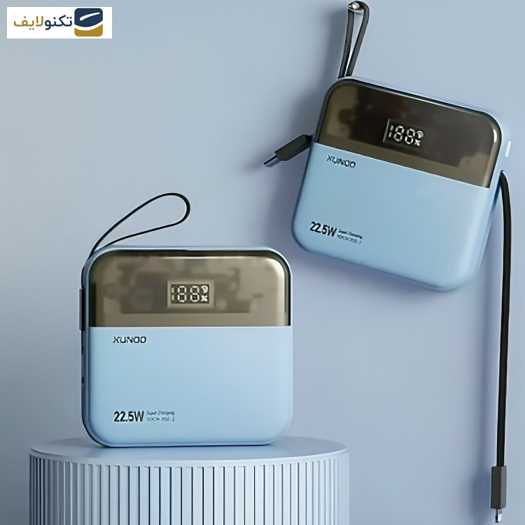 پاوربانک ژاند مدل Mini-XDCH-058 ظرفیت 10000 میلی آمپر ساعت پاوربانک ژاند مدل Mini-XDCH-058 ظرفیت 10000 میلی آمپر ساعت
