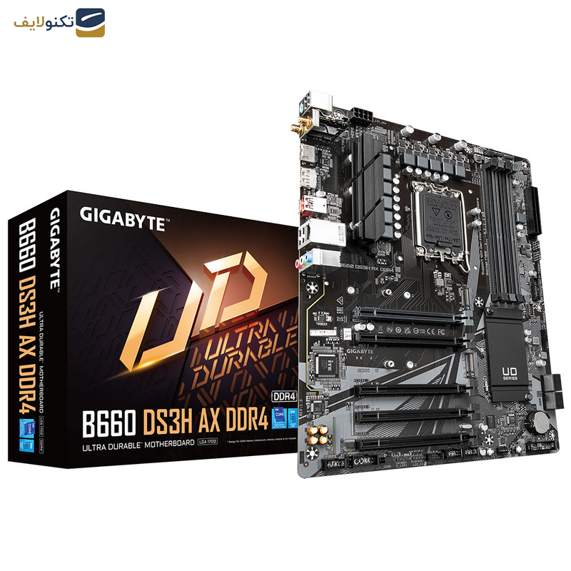 مادربرد گیگابایت مدل B660 DS3H AX DDR4 rev. 1.0 مادربرد گیگابایت مدل B660 DS3H AX DDR4 rev. 1.0