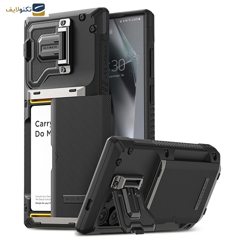 کاور وی آر اس دیزاین مدل Damda Glide DuoGuard مناسب برای گوشی موبایل سامسونگ Galaxy S24 ULTRA کاور وی آر اس دیزاین مدل Damda Glide DuoGuard مناسب برای گوشی موبایل سامسونگ Galaxy S24 ULTRA