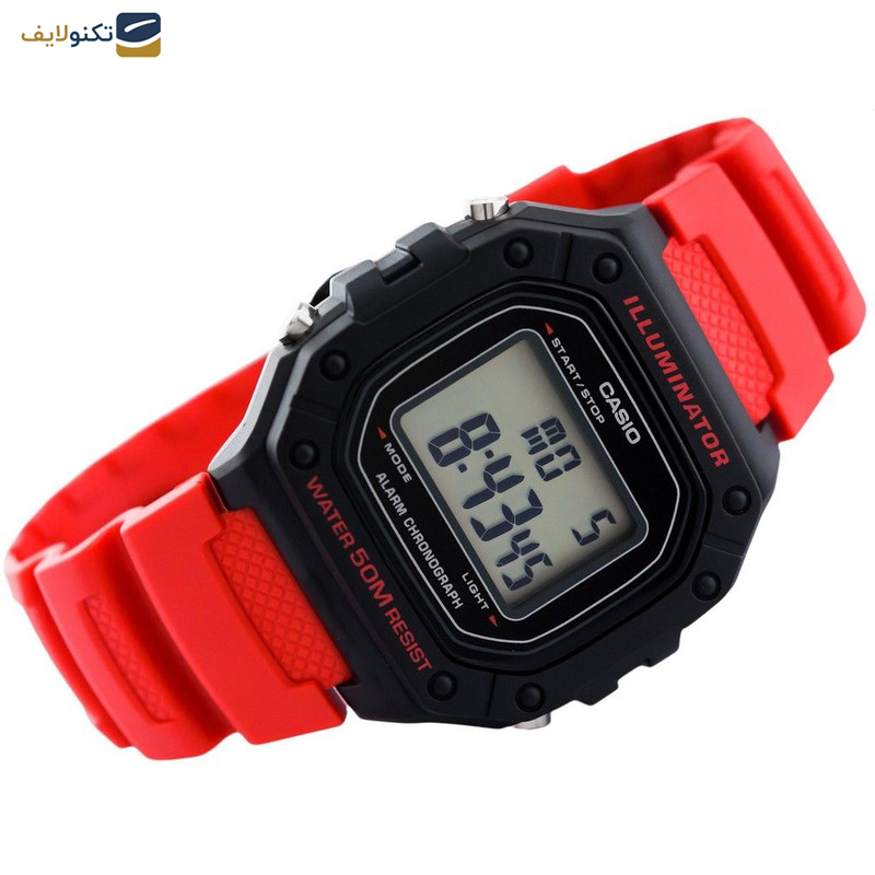 ساعت مچی دیجیتال مردانه کاسیو مدل W-218H-4BVDF ساعت مچی دیجیتال مردانه کاسیو مدل W-218H-4BVDF