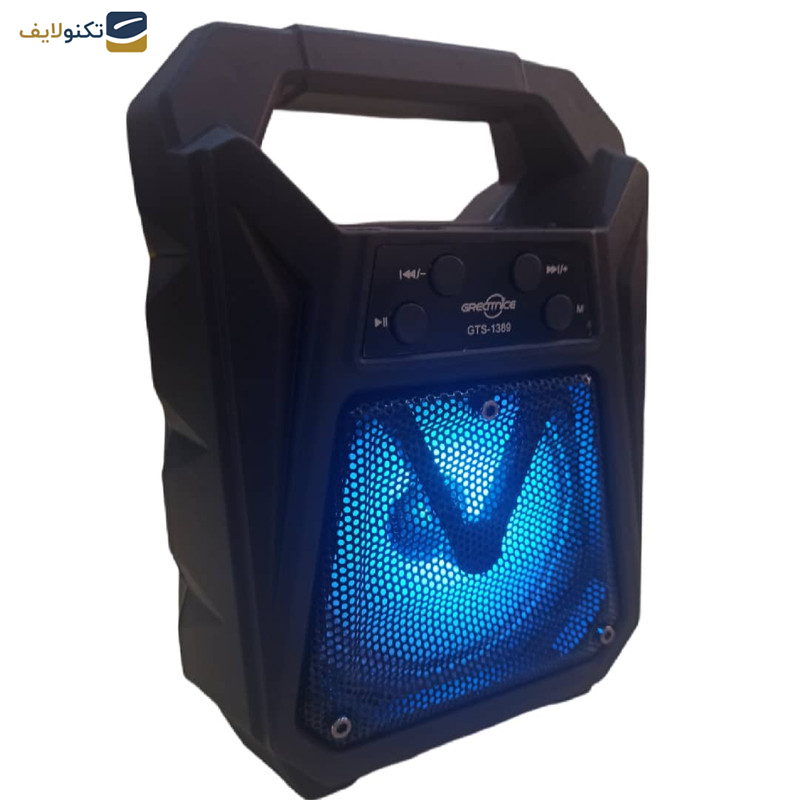 اسپیکر بلوتوثی قابل حمل مدل GTS-1389 اسپیکر بلوتوثی قابل حمل مدل GTS-1389