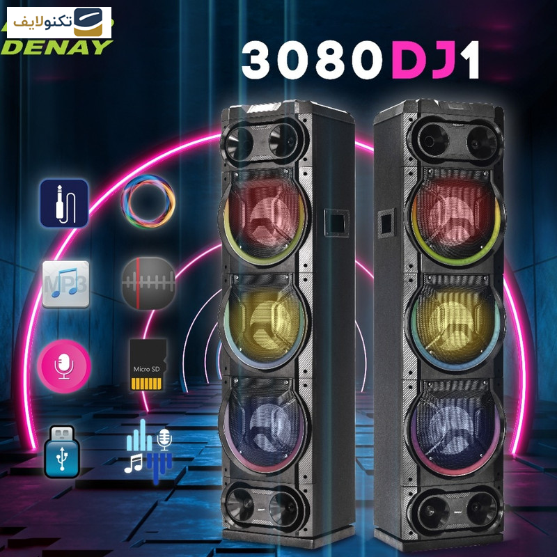 پخش کننده خانگی دنای مدل DE-DA3080DJ1 پخش کننده خانگی دنای مدل DE-DA3080DJ1