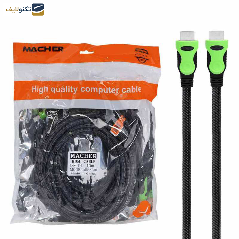 کابل HDMI مچر مدل MR-92 طول 5 متر کابل HDMI مچر مدل MR-92 طول 5 متر