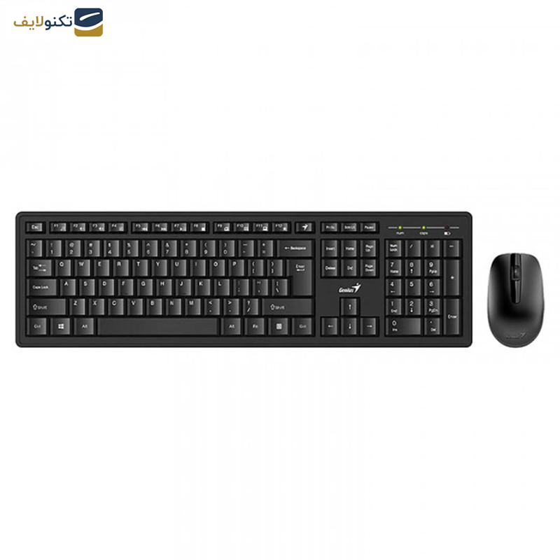 کیبورد و ماوس بیسیم جنیوس مدل Smart KM-8200 با حروف فارسی کیبورد و ماوس بیسیم جنیوس مدل Smart KM-8200 با حروف فارسی