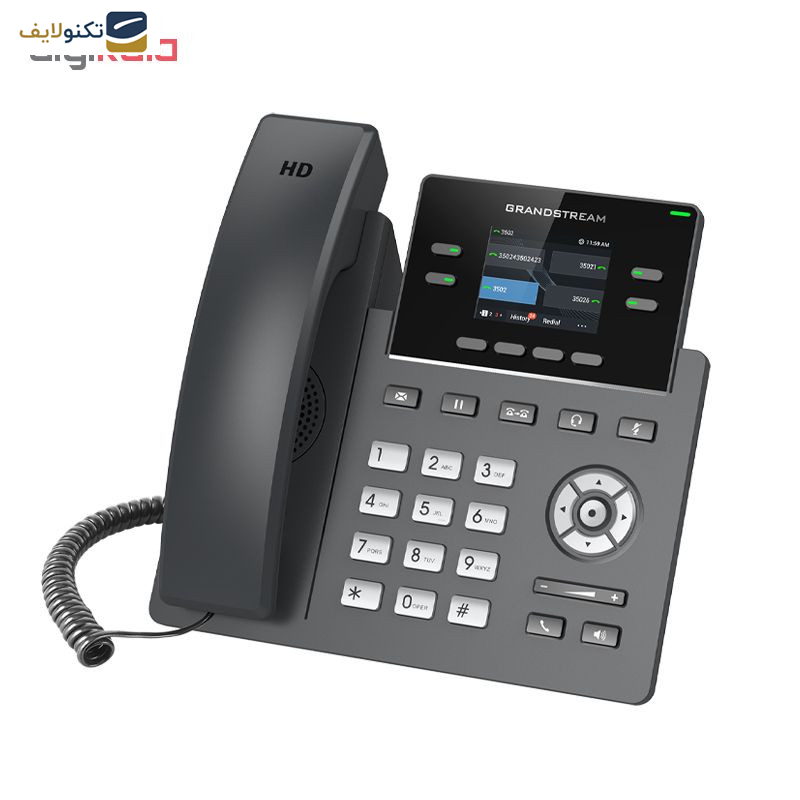 تلفن تحت شبکه گرنداستریم مدل GRP2612P تلفن تحت شبکه گرنداستریم مدل GRP2612P