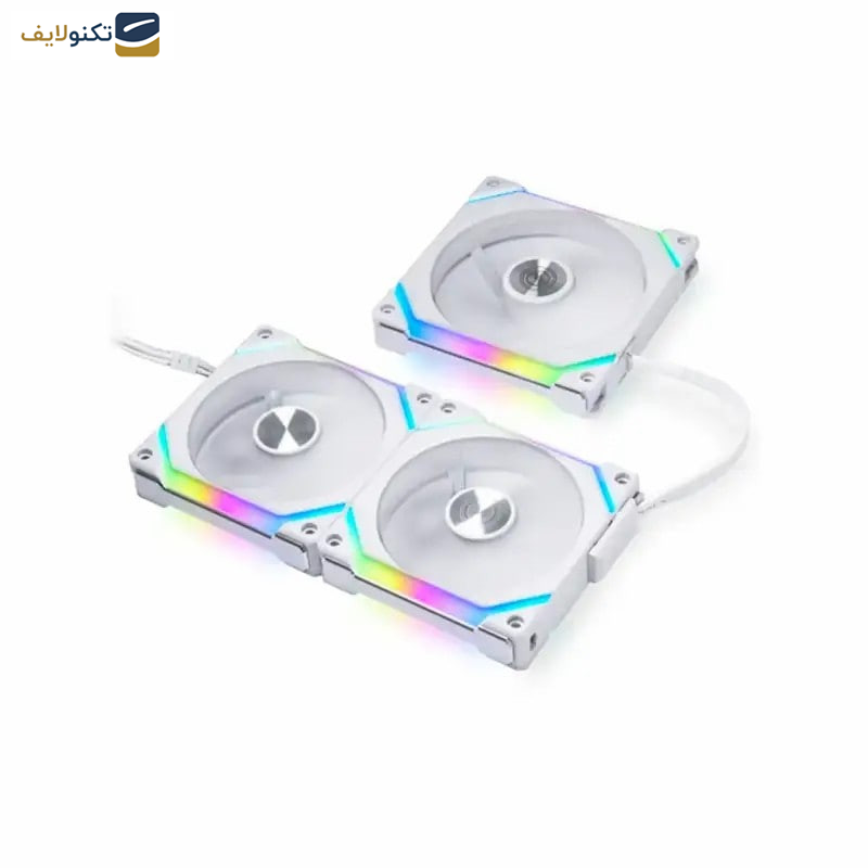 فن کیس لیان لی مدل UNI FAN SL 120 V2 Wh بسته 3 عددی